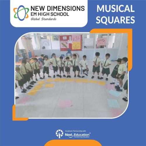 Musical Squares Activity